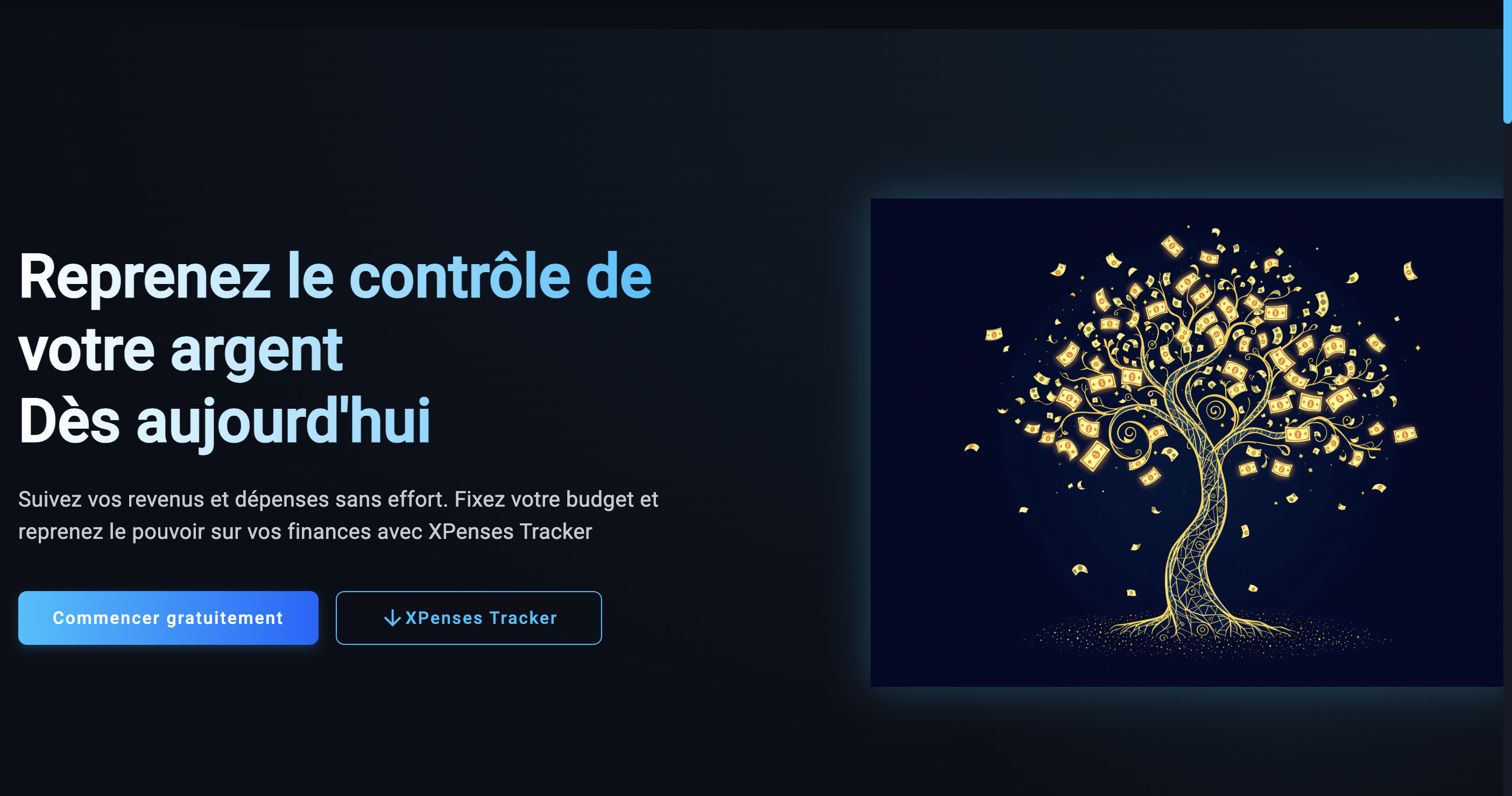 XPenses Tracker - Application de suivi des dépenses